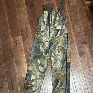 Walls Camouflage Overalls with Brown and Green Accents